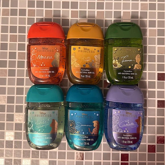 Bath & Body Works Other - 6pk Disney Princess 1fl oz anti-bacterial bath and body works